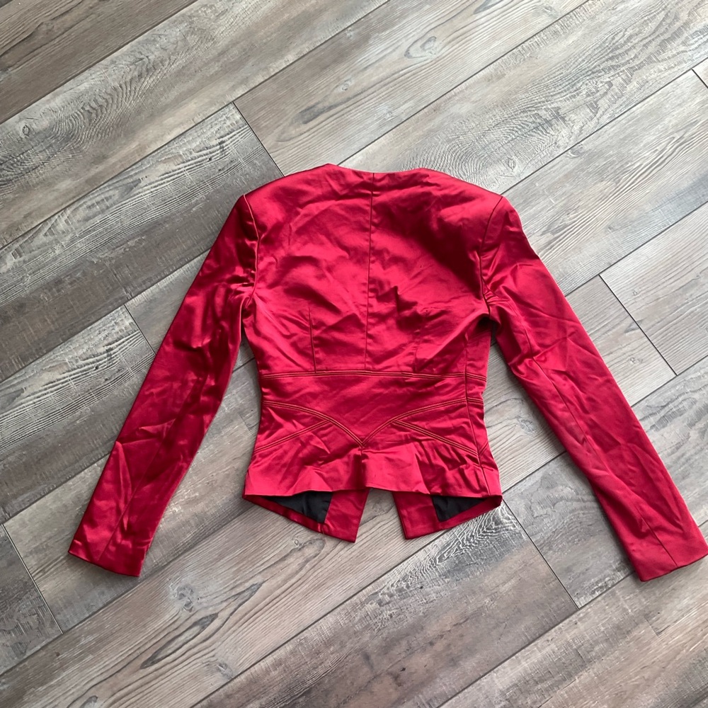 bebe Red blazer - Picture 4 of 9